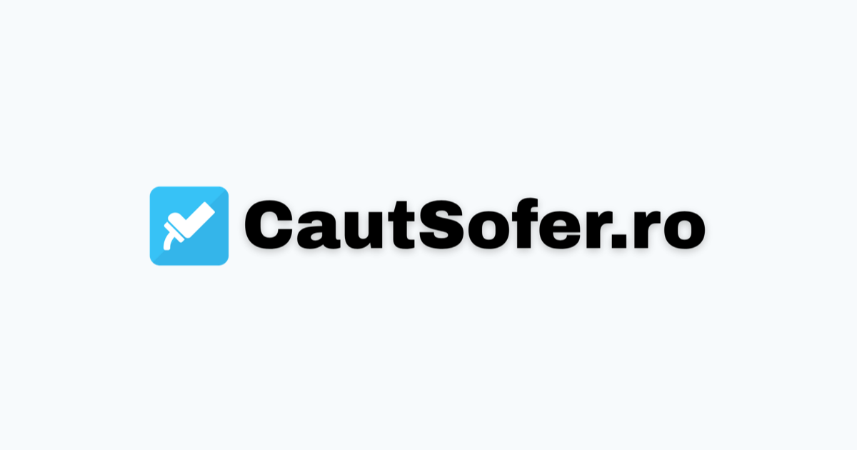 Șofer Categoria C+E – Comunitate – Prelată /…